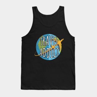 Travel Addict Tank Top